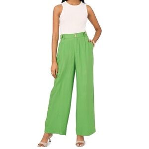 1. STATE
Rumple Twill Button Detail Coordinating Wide Leg Pants🥨🥨🥨